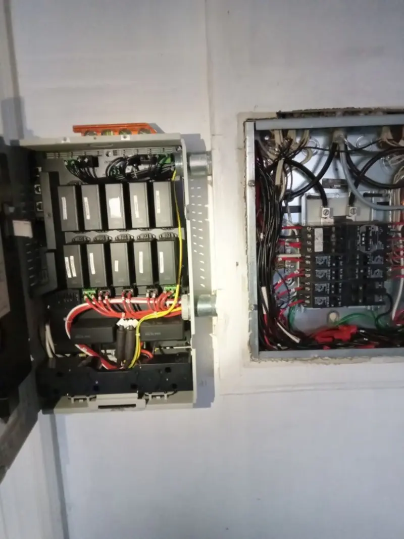 Electrical panel upgrade completed for Electrical Inspection in Green Oak